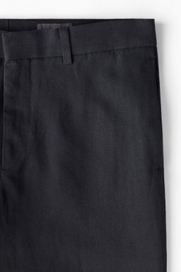 Pantal?n acampanado en mezcla de lino Regular Fit - H&m фото 3