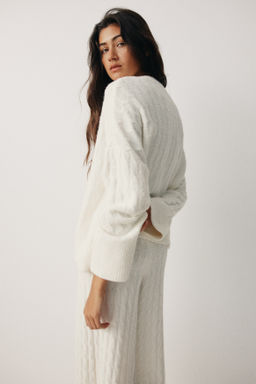 Jersey en punto trenzado - H&m фото 8