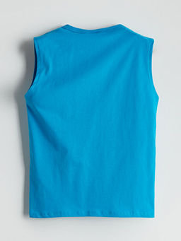 Bisiklet Yaka Erkek ?ocuk Atlet