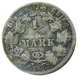 1/2 марки 1905 года A Германия