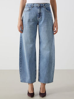 Barrel Fit Kad?n Jean Pantolon