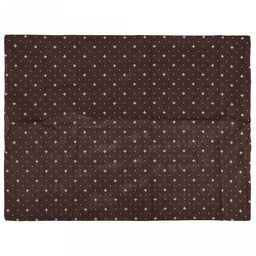 Наволочка 50х70см "Корсика" коричневый, с клапаном-запахом, бязь 121г/м2, хлопок 100%, упаковка ПП 22х30см, "Домашняя мода" (Россия)