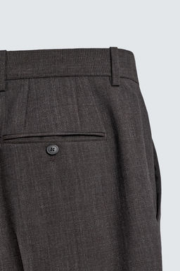 LIMITED EDITION WOOL SUIT TROUSERS - Zara фото 10