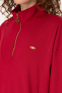 Kad_n Koyu Frambuaz Sweatshirt - U.s. polo assn фото 7