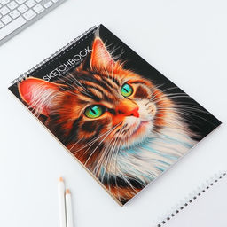Скетчбук А4, 40 л. 100 г/м Кот - Artfox фото 2