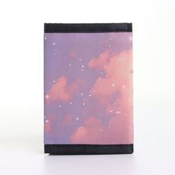 Кошелёк детский на липучке «Выбражулька», бежевый, сиреневый