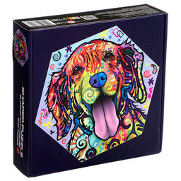 Фигурный пазл Радостный пёсик, 500 деталей