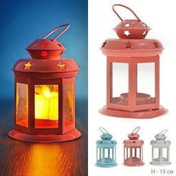 Подсвечник 15 см / L-732 /уп 12/48/микс - Галеонтрейд фото 9