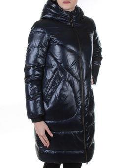 002 DK. BLUE Пальто женское зимнее Snow Grace