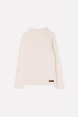 КР 302674-1/айвори джемпер (водолазка) для дев