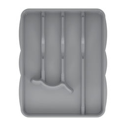 Цена за 2 шт. Лоток для столовых приборов (серый) М8517