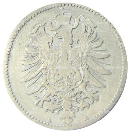 1 марка 1875 года A Германия