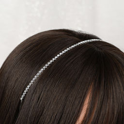 Ободок для волос стразы 1 ряд / N3258-1 /уп 1/723816 - ГалеонТрейд фото 7