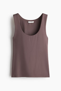 Top sin mangas en microfibra - H&m фото 3