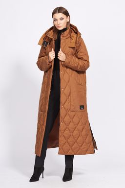 Пальто 2247 корица - Eola фото 3