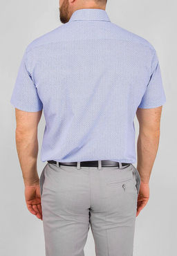 Сорочка мужская короткий рукав GREG 123/101/4702/Z/1*_GB  фото 3