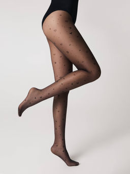 Колготки фантазийные CONTE MOON Колготки c рисунками grafit 23С-67СП - Conte elegant фото 2