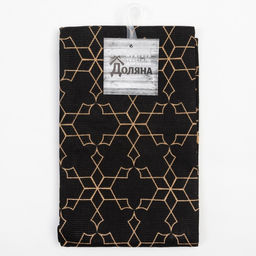 Полотенце кухонное Доляна 100% Короны 35х60 см, 100% хлопок, 160г/м2  фото 5