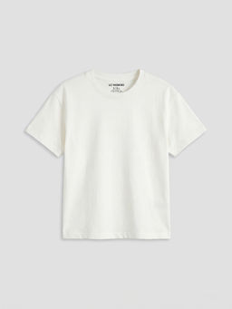 K?sa Kollu Bisiklet Yaka Erkek ?ocuk Ti??rt