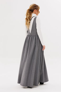 Сарафан AmberA 1106 серый  фото 2