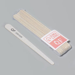 Набор пилок для ногтей, капля, набор 20 шт., деревянная основа, 220/220 грит, 18 см