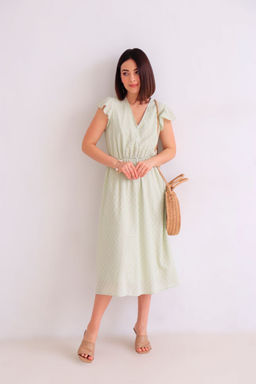 Martichelli Платье хлопковое мятное