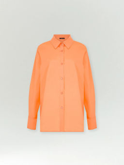 Рубашка из 100% хлопка, B3085/nectarine