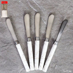 Нож для масла 5х17 см белый