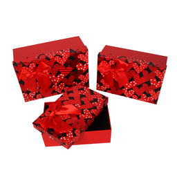 Коробка подарочная Прямоугольная набор 3 штуки / 2316-73 /уп 36/ - Галеонтрейд фото 3