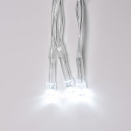 ULD-B6007-300/DTA WHITE IP44 Бахрома светодиодная, 6м. 300 светодиодов. Белый свет. Провод прозрачный. ТМ Uniel - Volpe фото 3