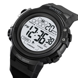 Часы наручные Skmei мужские электронные спортивные 2260black-white