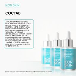 Себорегулирующая сыворотка-концентрат с ниацинамидом Rest Your Sebum - Icon skin фото 8