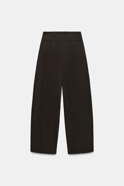 BALLOON PLEATED TROUSERS