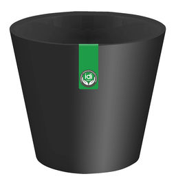 Горшок для цветов Rosemary D330мм, 16л с дренажной вставкой на колесиках (черный) - Idiland фото 2