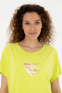 U. S. Polo Assn / Женская фисташково-зеленая футболка - U.s. polo assn фото 2