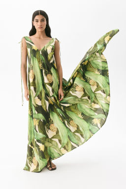 Maxivestido con volumen - H&m фото 2