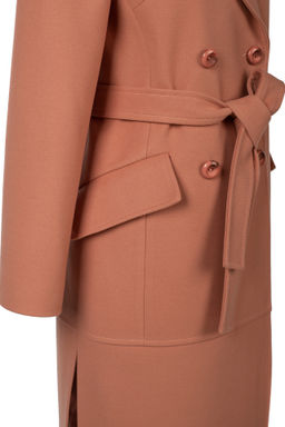 Пальто женское демисезонное (пояс) - El podio фото 15