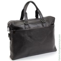 Мужская кожаная сумка Н-8028 Кофе