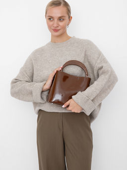 Сумка 2306-2Y brown coffee Polina&Eiterou