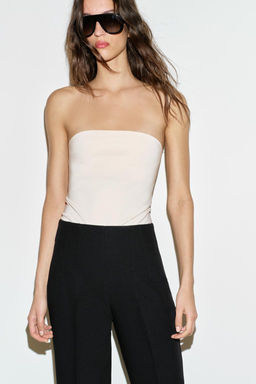 HIGH-WAIST TROUSERS WITH BACK ZIP - Zara фото 13