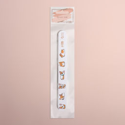 Цена за 2 шт. Пилка для ногтей Корги, прямая, 180/240 грит, 18 см - Qf фото 4