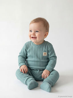 Fitilli Erkek Bebek Tulum