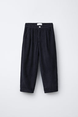 CORDUROY BAGGY TROUSERS