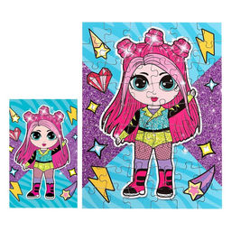 Пазл в термостакане «Стильная вечеринка», 54 элемента, 250 мл