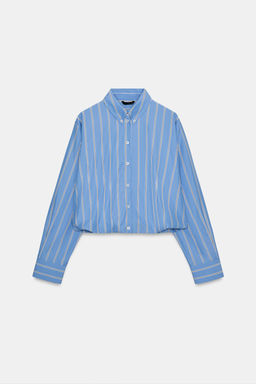 GLOBE STRIPED SHIRT - Zara фото 7