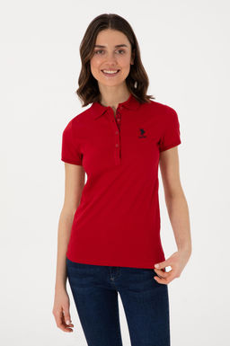 Kad_n K_rm_z_ Basic Polo Yaka Ti__rt Sepette S_rpriz _ndirim - U.s. polo assn фото 3