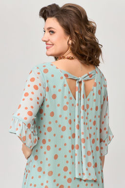 Платье FITA 1193 кофейный  фото 78