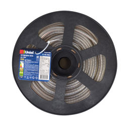 ULS-2835-120LED/m-10mm-IP67-220V-10W/m-50M-3000K Светодиодная гибкая герметичная лента. Бобина 50 м. Теплый белый свет (3000K). TM Uniel.
