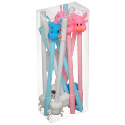 Цена за 5 шт. Ручка гелевая-прикол Олень МИКС - Calligrata фото 12