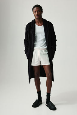 Terry dressing gown - H&m фото 4